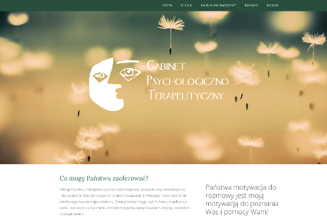 projekt strony internetowej dla Gabinet Psychologiczno Terapeutyczny